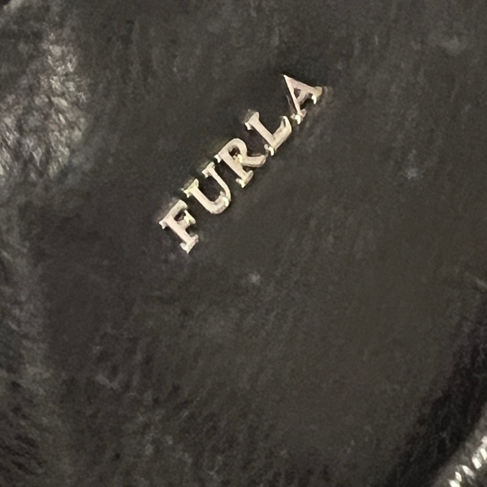 Furla Black Leather Tote - Picture 3 of 7
